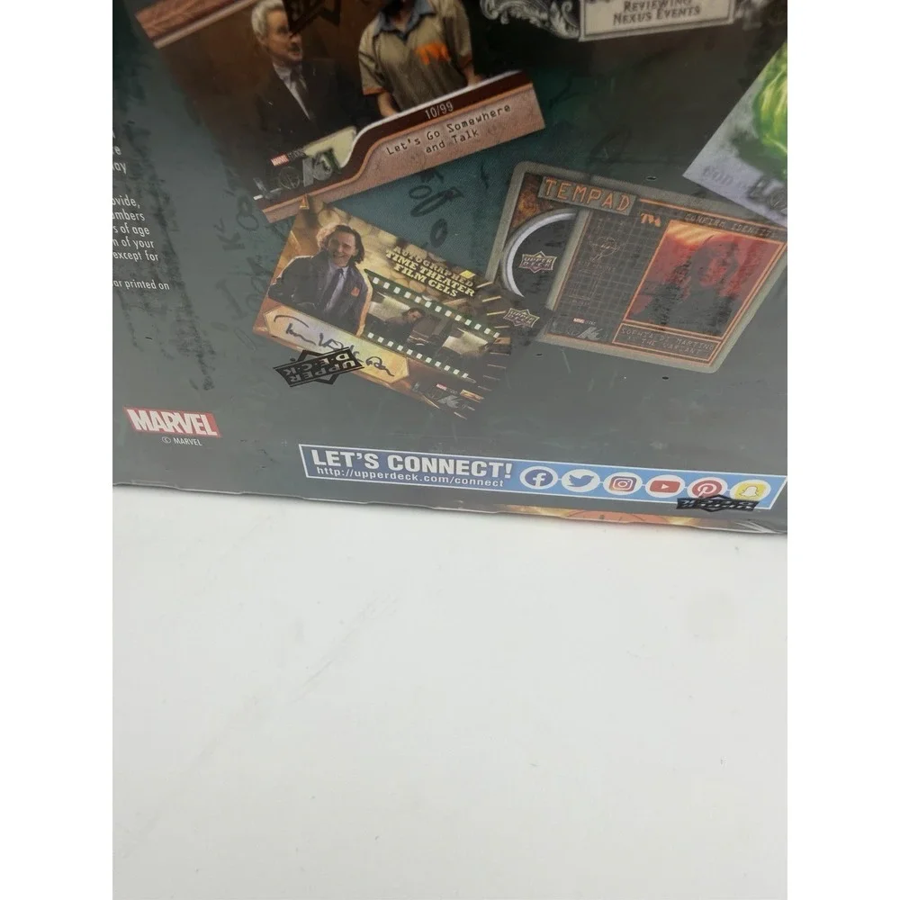 2023 Upper Deck Loki Marvel Studios Season 1 Hobby Box - Factory Sealed